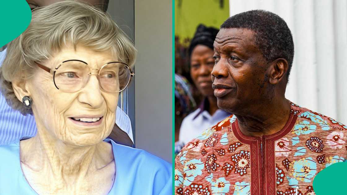 Reactions trail old video of Pastor Adeboye discussing with the late Ruth Elton Reactions trail old video of Pastor Adeboye discussing with the late Ruth Elton