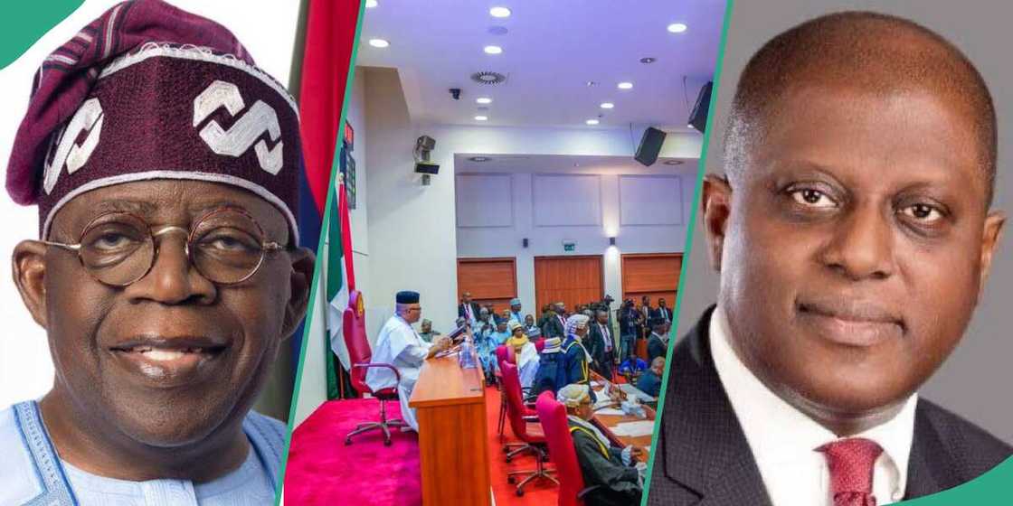 Tinubu asks Senate to confirm Cardoso as MPC chairman Tinubu asks Senate to confirm Cardoso as MPC chairman