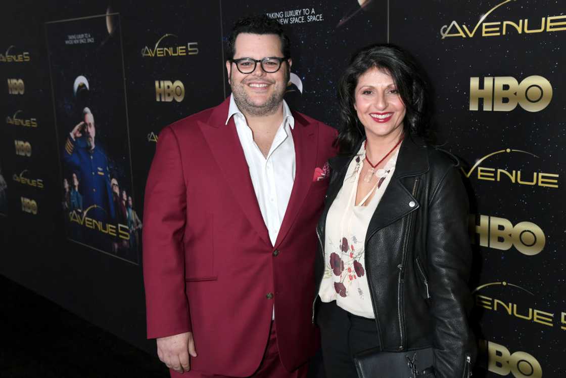 Singer and comedian Josh Gad and his wife Ida Darvish