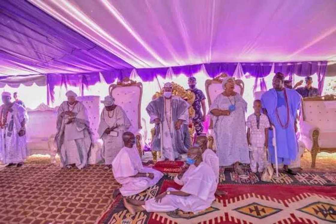 Jerin sunaye da hotunan mata 13 da marigayi Sarkin Oyo, Oba Lamidi, ya bari