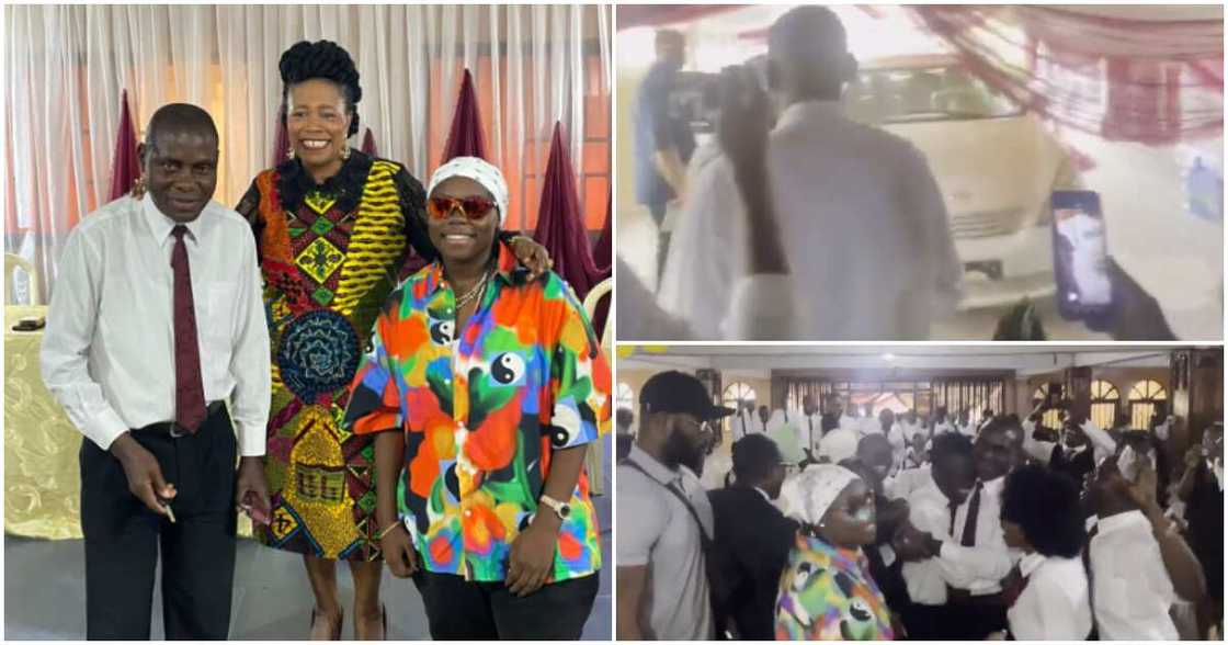 Singer Teni gifts teacher brand new car. Singer Teni gifts teacher brand new car.