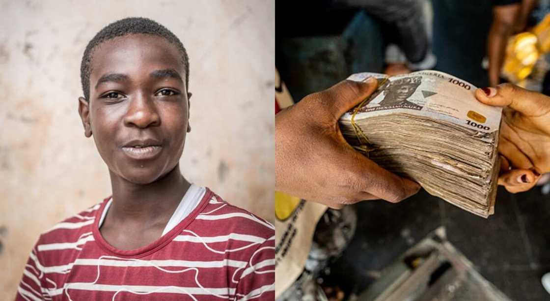 Nigerian boy makes money online with his comic books.