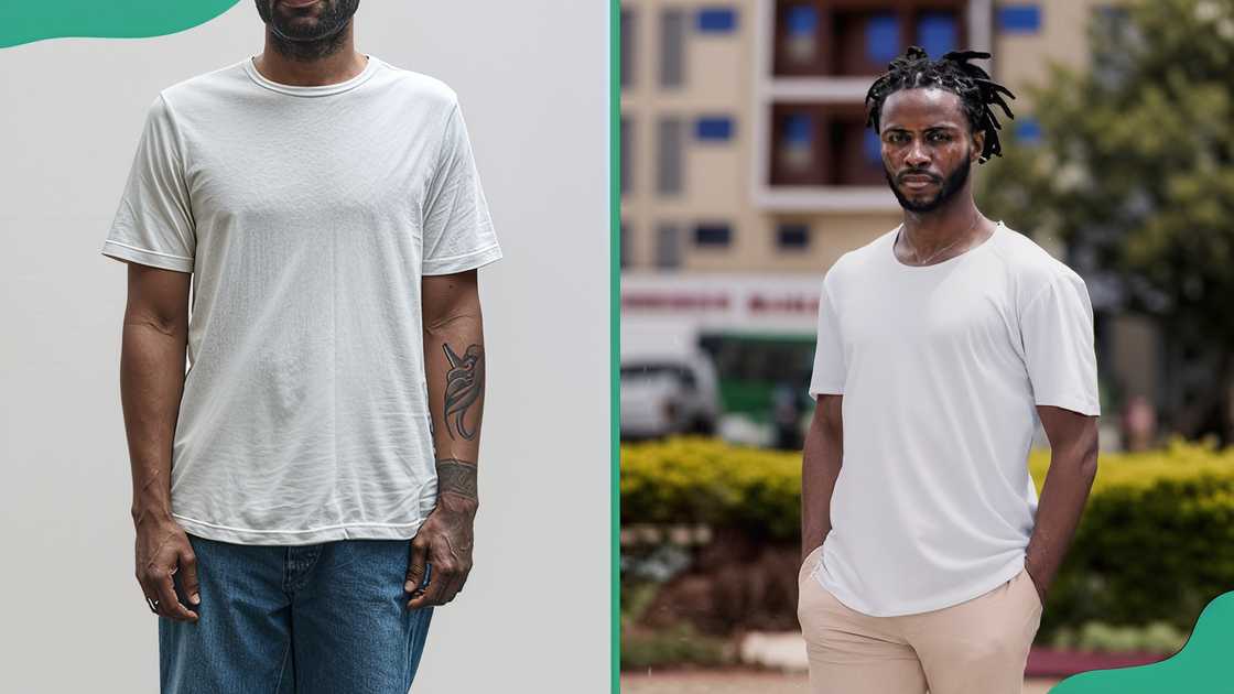 White crewneck T-shirts White crewneck T-shirts