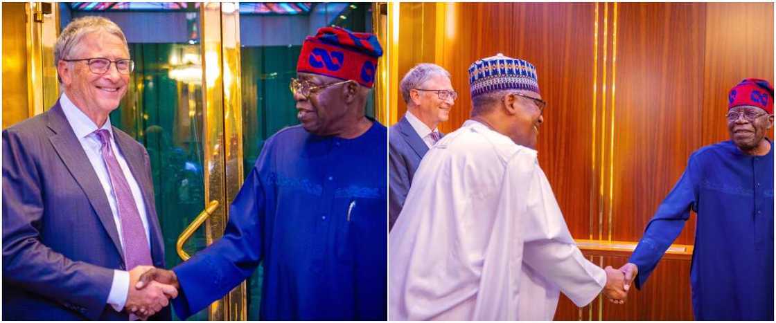 Bola Tinubu, Aliko Dangote, Bill Gates Bola Tinubu, Aliko Dangote, Bill Gates