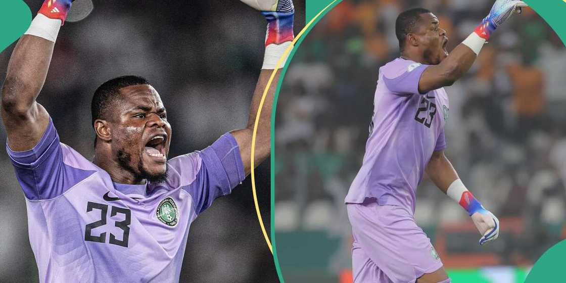 The Instagram page of Nigerian goalkeeper Nwabali blows up The Instagram page of Nigerian goalkeeper Nwabali blows up
