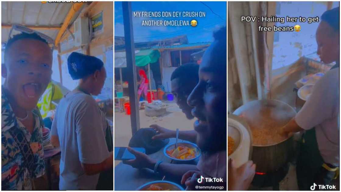 Beautiful beans seller/good customer relationship. Beautiful beans seller/good customer relationship.