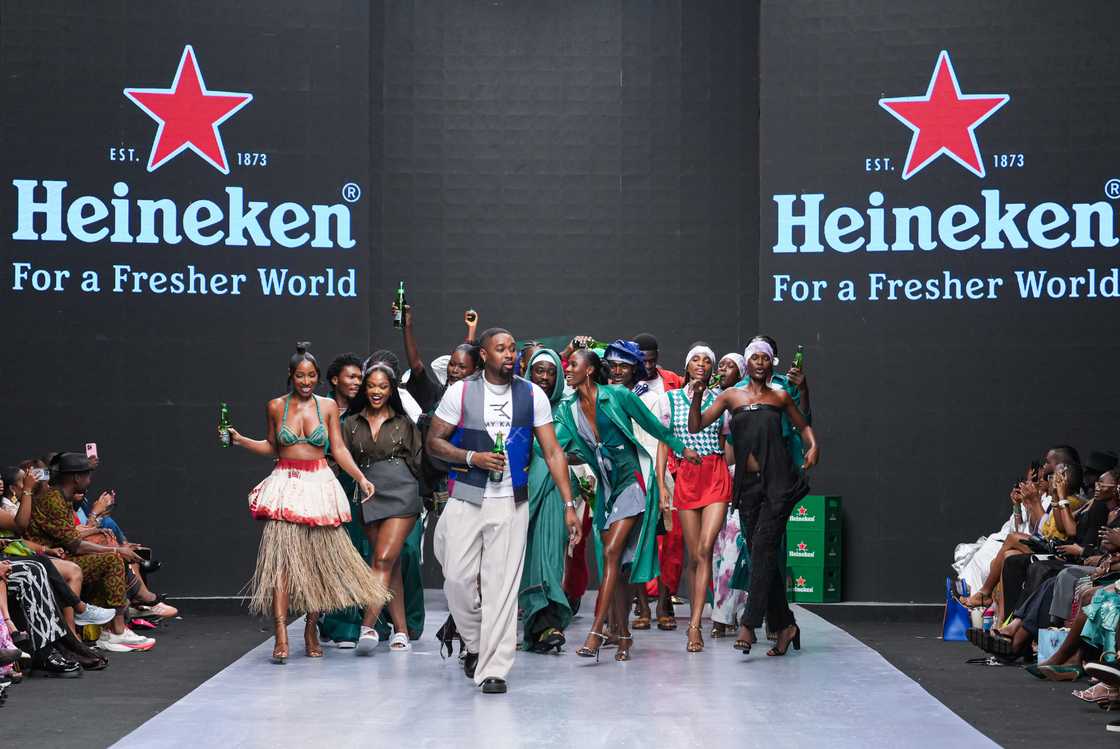 Heineken Launches the 45cl Bottle and 45 Collection at Lagos Fashion Week