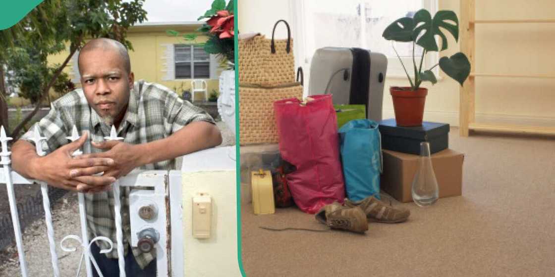 Reactions as Nigerian man cries out as wife he took abroad sends him packing Reactions as Nigerian man cries out as wife he took abroad sends him packing