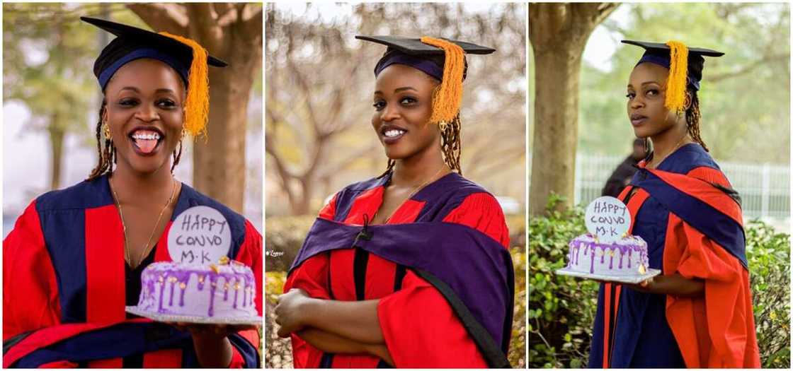 Mary Ogbuka Kenneth has finished her second degree with distinction at the Federal University of Technology, Minna, Niger state. Mary Ogbuka Kenneth has finished her second degree with distinction at the Federal University of Technology, Minna, Niger state.