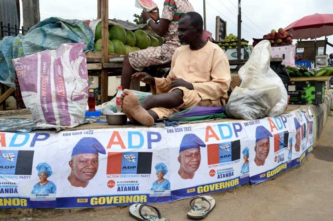 Saturday's ballot in Osun is seen as a battleground for the leading parties to test support for their presidential hopefuls ahead of the February election Saturday's ballot in Osun is seen as a battleground for the leading parties to test support for their presidential hopefuls ahead of the February election