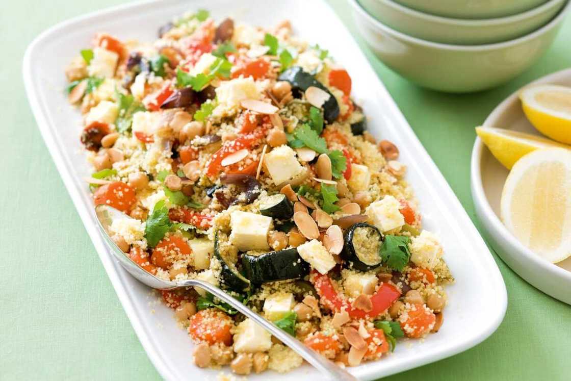 Couscous with vegetables Couscous with vegetables