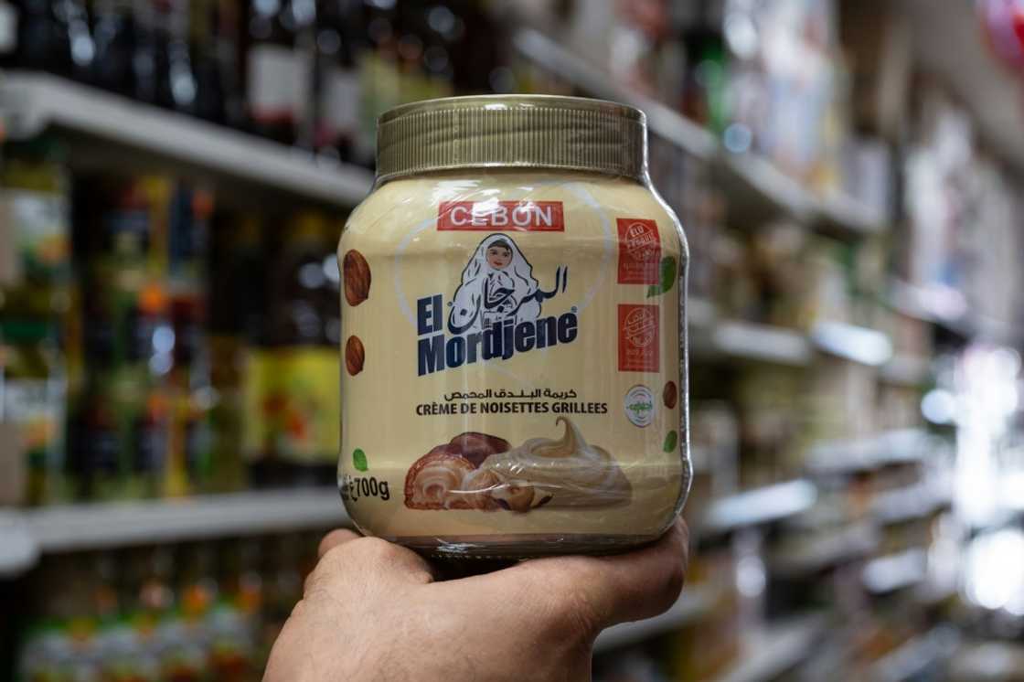 A store in Marseille sold El Mordjene hazelnut spread for 30 euros