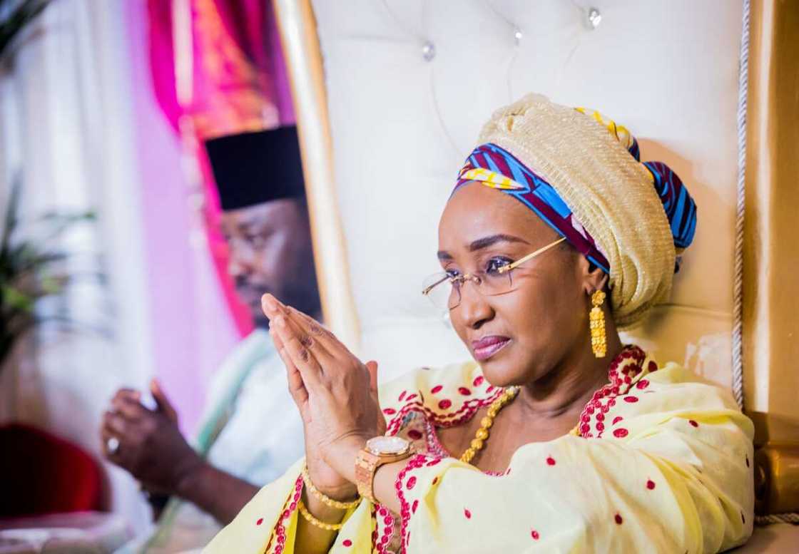 Sadiya Umar Farouq: What you should know about the woman at the centre of the 'Buhari wedding' rumour Sadiya Umar Farouq: What you should know about the woman at the centre of the 'Buhari wedding' rumour
