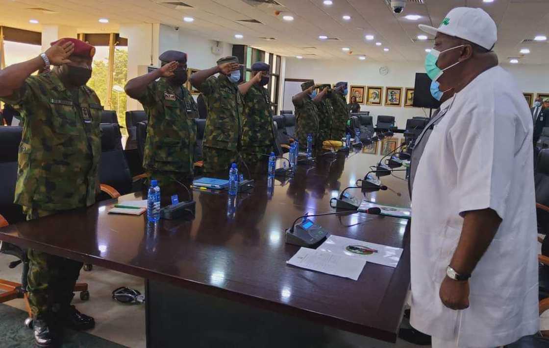 Immigration Boss, Others Hail Ugwuanyi on Peace, Development, Support to Security Agencies