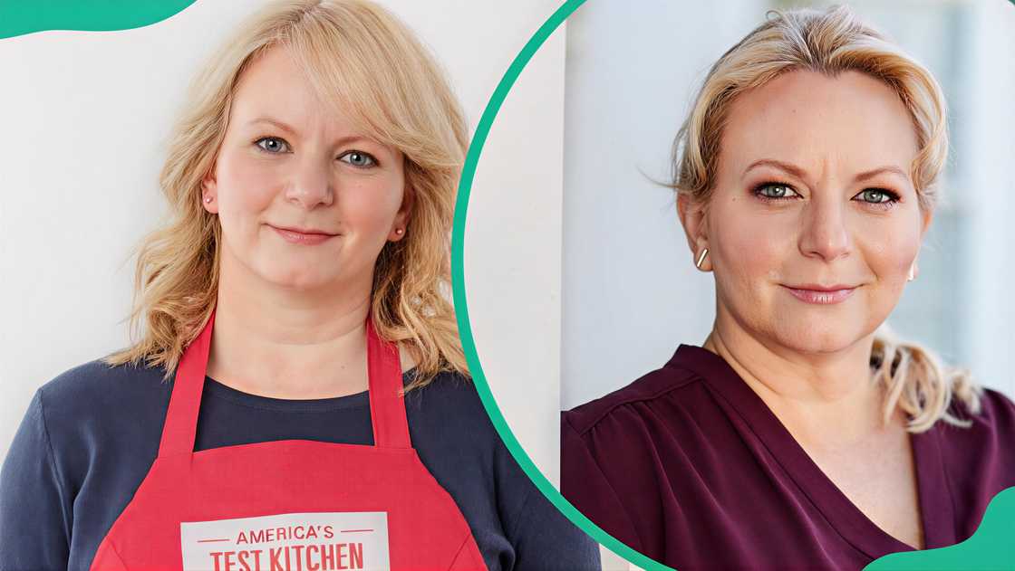 Chef Bridget Lancaster in the Test Kitchen