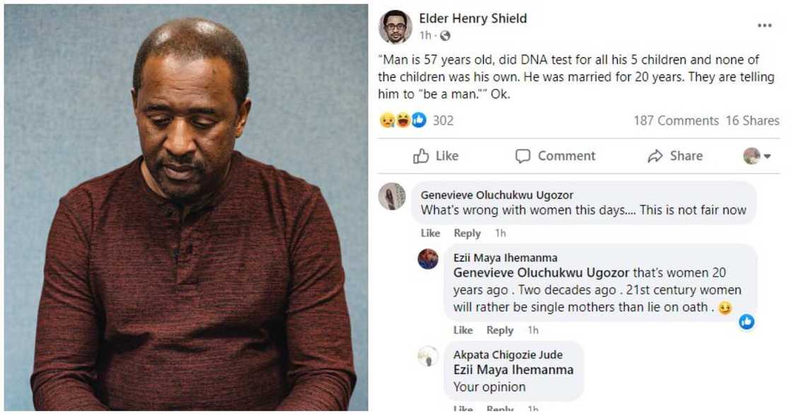 DNA tests, 57-year-old man, married for 20 years, man find out 5 kids aren't his DNA tests, 57-year-old man, married for 20 years, man find out 5 kids aren't his