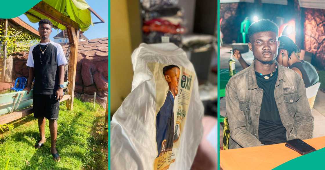 Dry cleaner emotional after making sad observation in cloth customer brought to his shop Dry cleaner emotional after making sad observation in cloth customer brought to his shop