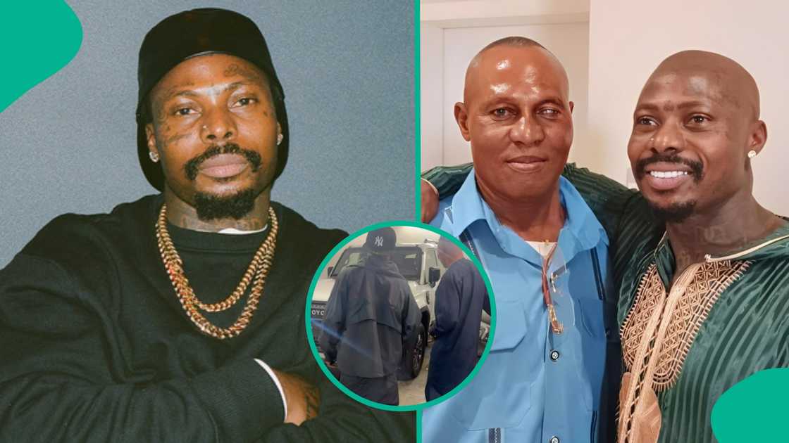 Afrobeats star Asake finally gifts his father a new car days after giving his mother a Mercedes Benz.