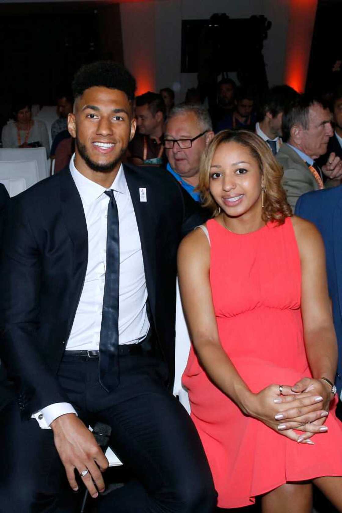 Tony Yoka et sa femme Tony Yoka et sa femme