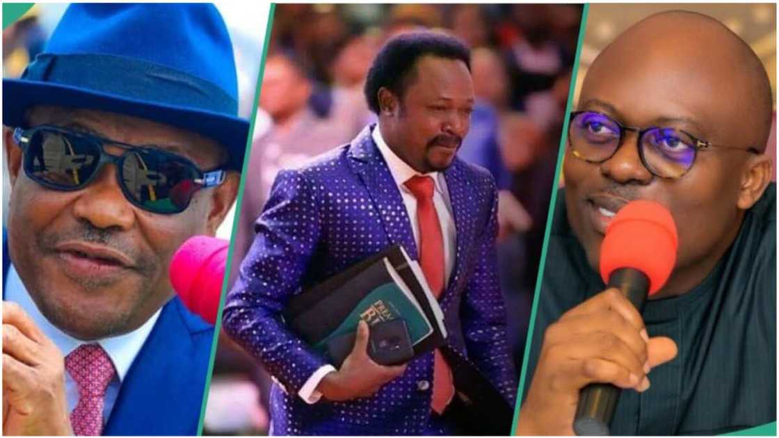 Nyesom Wike/Siminalayi Fubara/Prophet Joshua Iginla/Rivers/APC/PDP/Federal Government Nyesom Wike/Siminalayi Fubara/Prophet Joshua Iginla/Rivers/APC/PDP/Federal Government