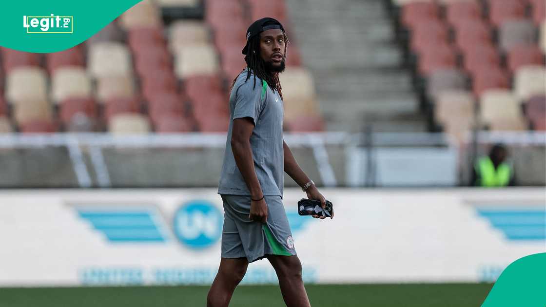 Alex Iwobi, Super Eagles, Nigeria, Rabat, Morocco. Alex Iwobi, Super Eagles, Nigeria, Rabat, Morocco.