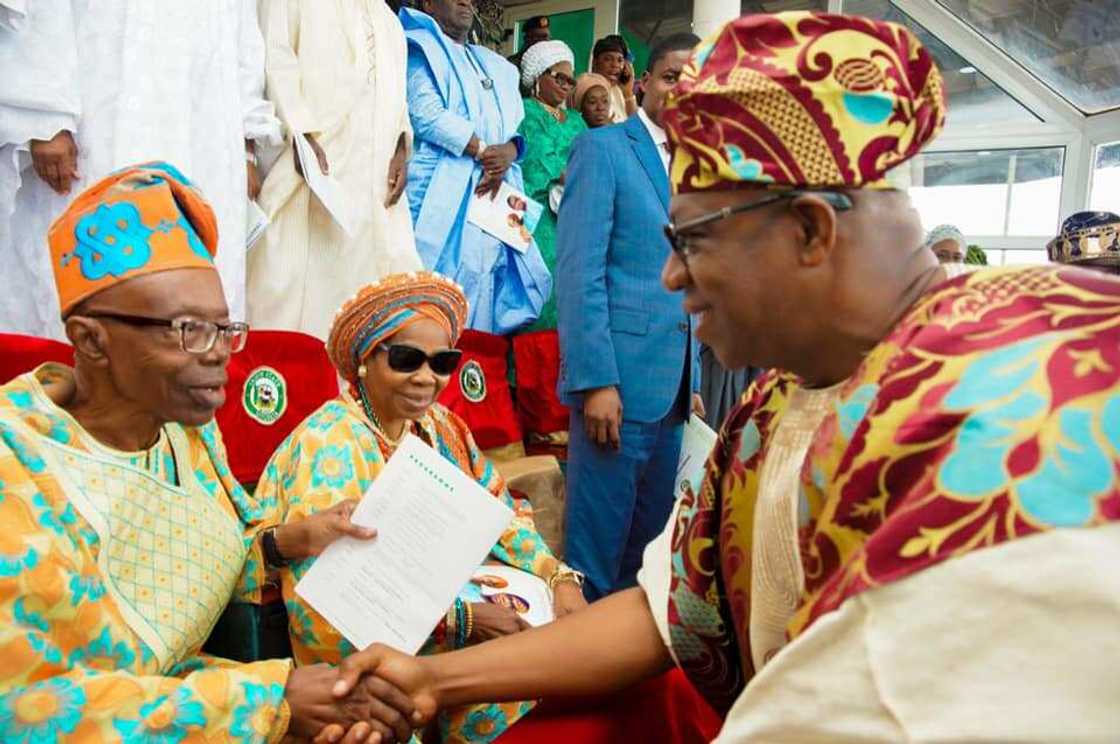 Governor Dapo Abiodun loses his father.