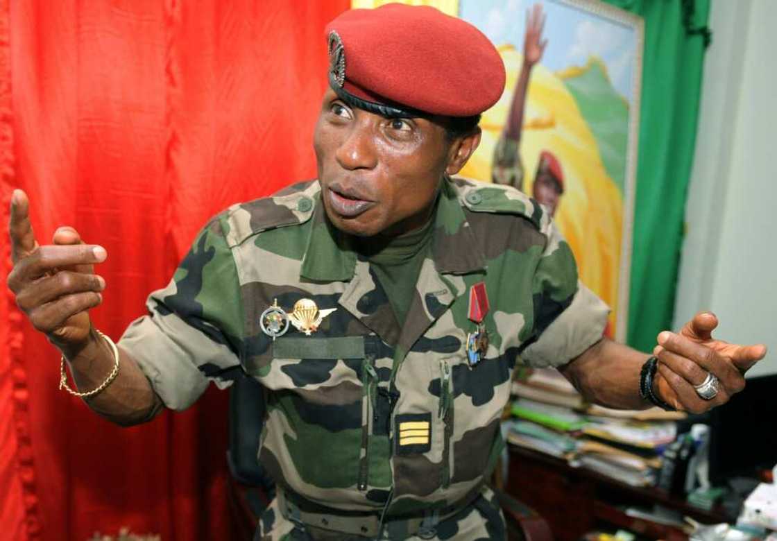 Former Guinean dictator Moussa Dadis Camara is accused of orchestrating the 2009 stadium massacre Former Guinean dictator Moussa Dadis Camara is accused of orchestrating the 2009 stadium massacre