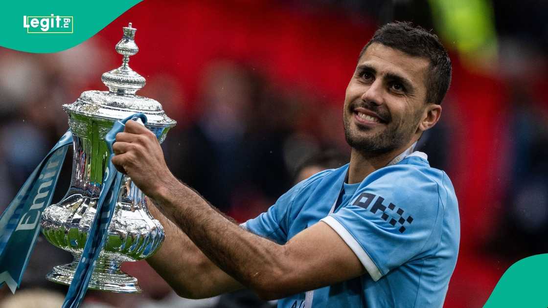 Rodri, Manchester City, 2025/26 Premier League, Arsenal, England, Europe. Rodri, Manchester City, 2025/26 Premier League, Arsenal, England, Europe.