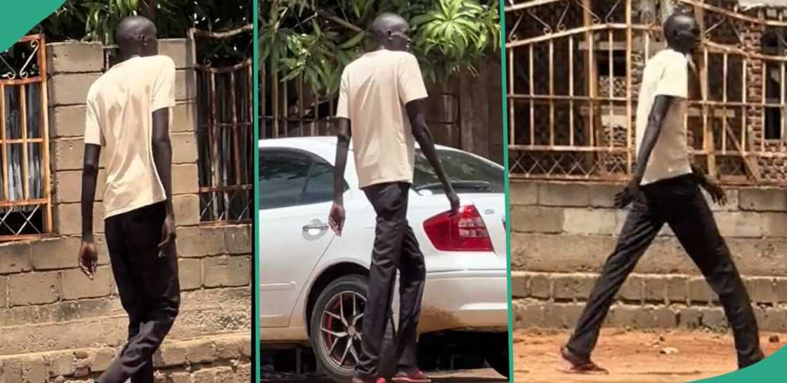 Tall man from South Sudan. Tall man from South Sudan.
