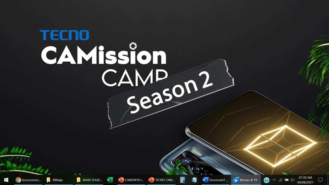TECNO Brings Its CaMission Reality Show to Africa Magic on August 14th