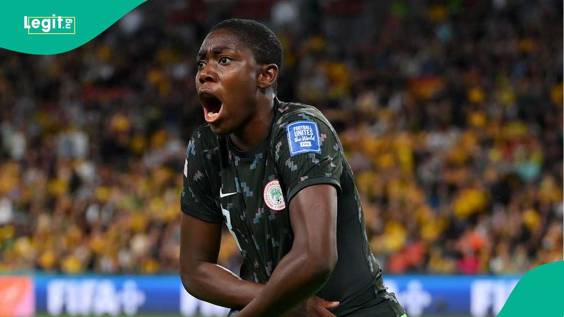Asisat Oshoala, Super Falcons, Bay FC, Al Hilal, NWSL, Saudi Women's League Asisat Oshoala, Super Falcons, Bay FC, Al Hilal, NWSL, Saudi Women's League