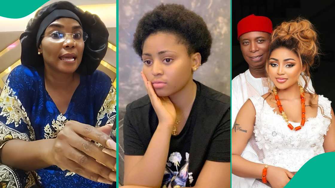 Iyabo Ojo trends amid Regina Daniels and Ned Nwoko's marital crisis.