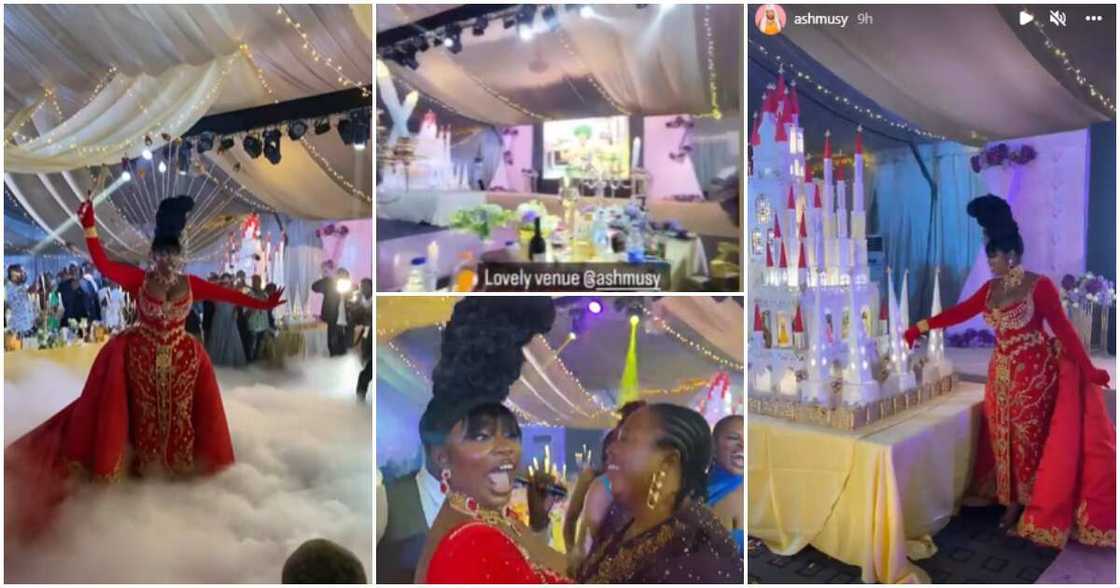 Nigerian influencer Ashmusy's birthday party