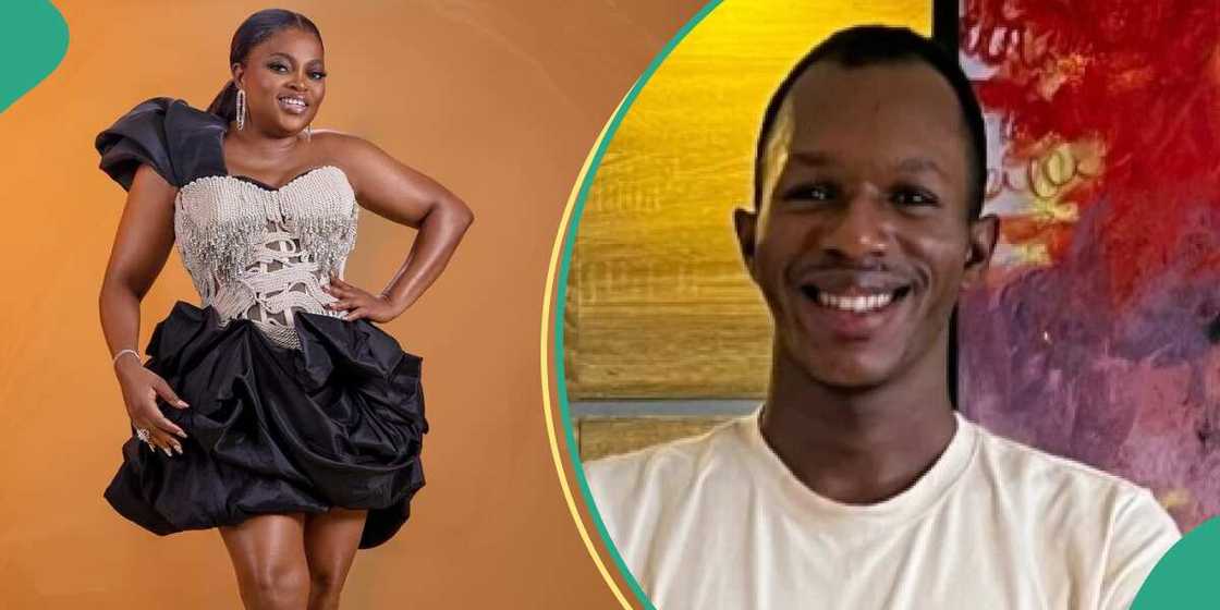 Daniel Regha slams Funke Akindele over the success of her movie. Daniel Regha slams Funke Akindele over the success of her movie.