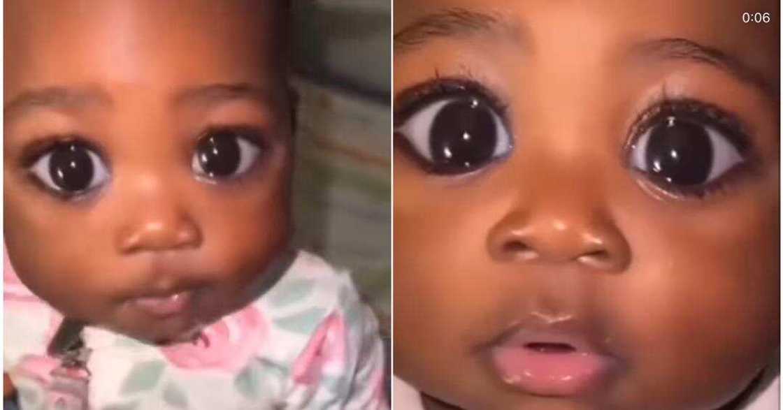 Beautiful baby with gorgeous eyes Beautiful baby with gorgeous eyes