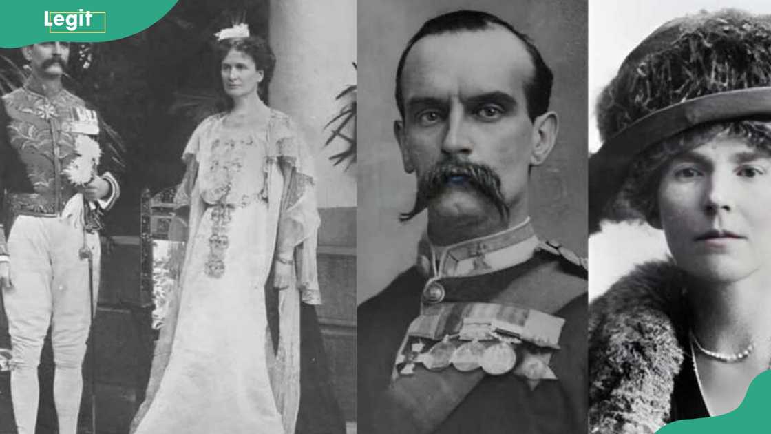Flora Shaw and her husband, British administrator Frederic Lugard
