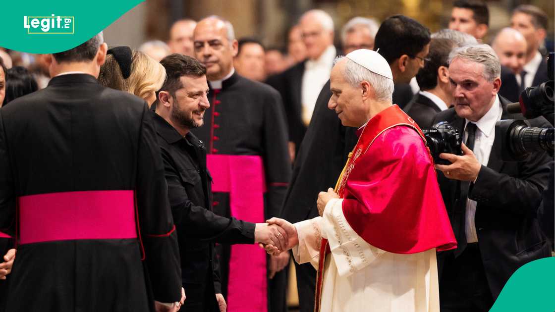 Ukraine president and other world leaders descend on Rome for Pope Leo's inauguration Ukraine president and other world leaders descend on Rome for Pope Leo's inauguration