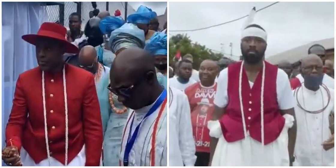 Photos from the coronation of Olu of Warri.