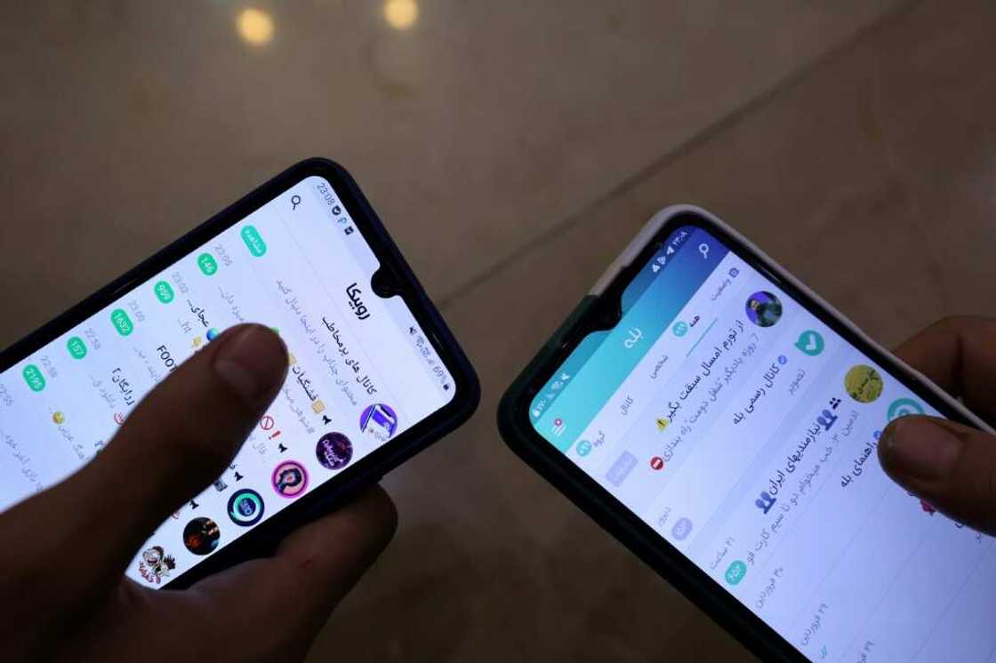 Iranians are forced to use homegrown apps as the authorities tighten internet restrictions for security reasons Iranians are forced to use homegrown apps as the authorities tighten internet restrictions for security reasons