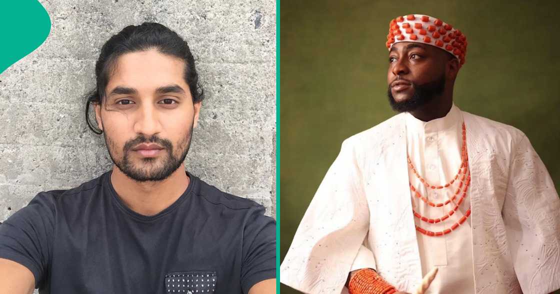 Indian groom replies Davido.