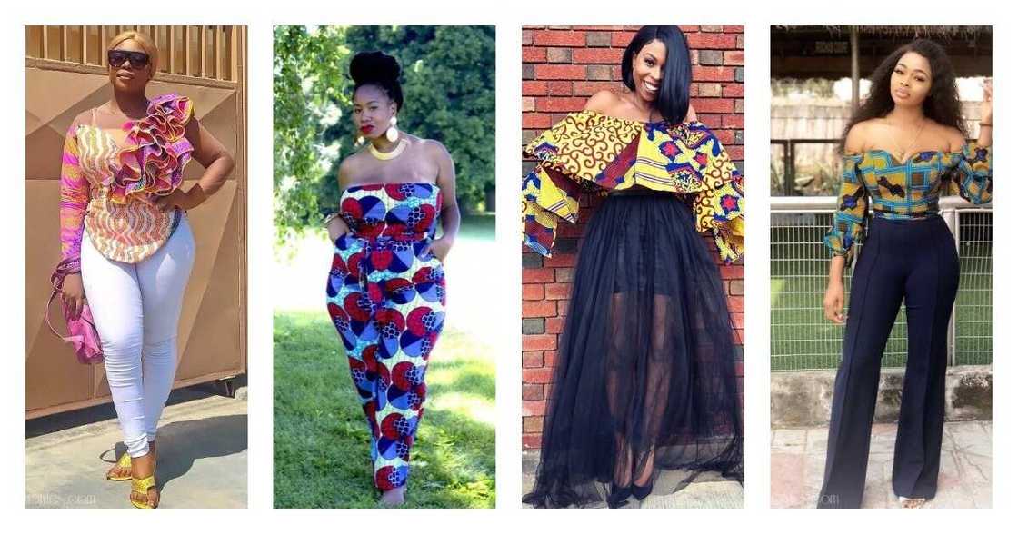 Ankara tops for ladies Ankara tops for ladies