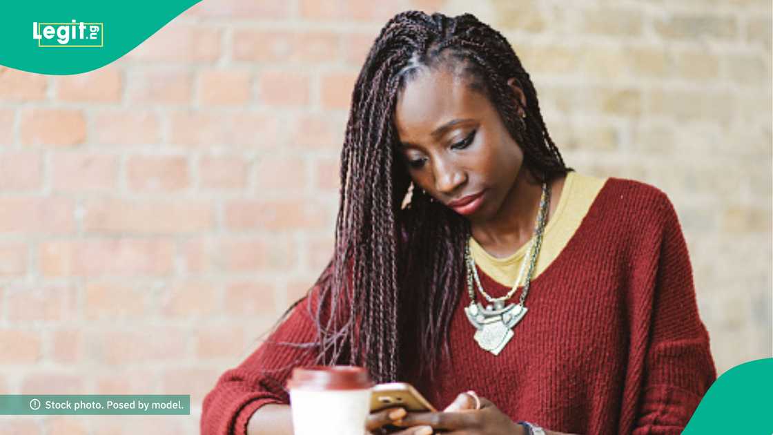 Lady heartbroken after seeing text message her cousin sent someone about her struggles with childbearing Lady heartbroken after seeing text message her cousin sent someone about her struggles with childbearing