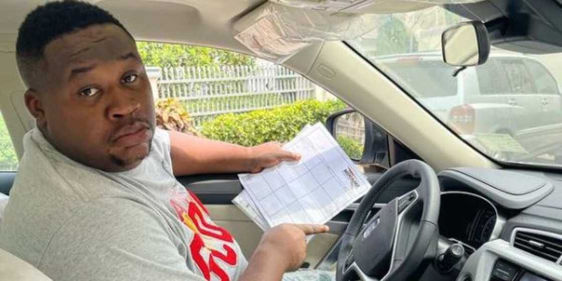 Celebrity barman Cubana Chiefpriest acquires new car, flaunts it on social media Celebrity barman Cubana Chiefpriest acquires new car, flaunts it on social media
