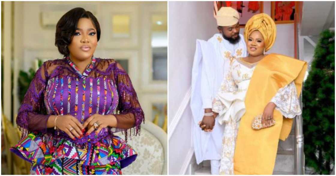 Photos of Toyin Abraham and Kolawole Ajeyemi Photos of Toyin Abraham and Kolawole Ajeyemi