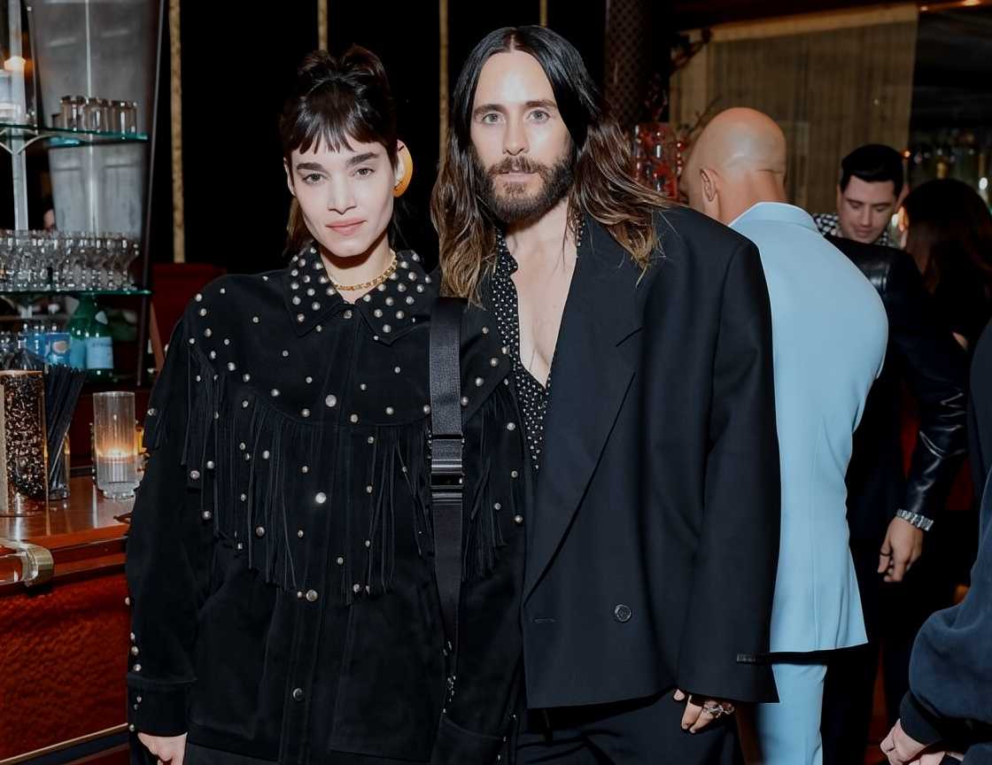 Sofia Boutella and Jared Leto attended the Vanity Fair