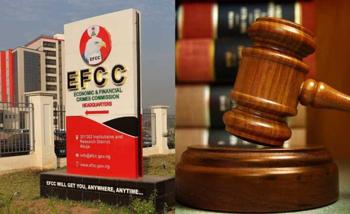 Kotu ta umarci matashi share harabar EFCC bisa zagin damfara