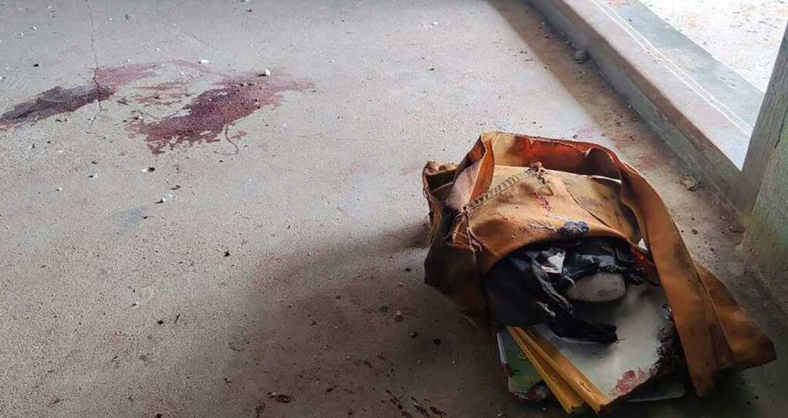 Teachers at a Myanmar school hit by a military helicopter attack have spoken of the terrifying horror of the onslaught, in which 12 children were killed Teachers at a Myanmar school hit by a military helicopter attack have spoken of the terrifying horror of the onslaught, in which 12 children were killed