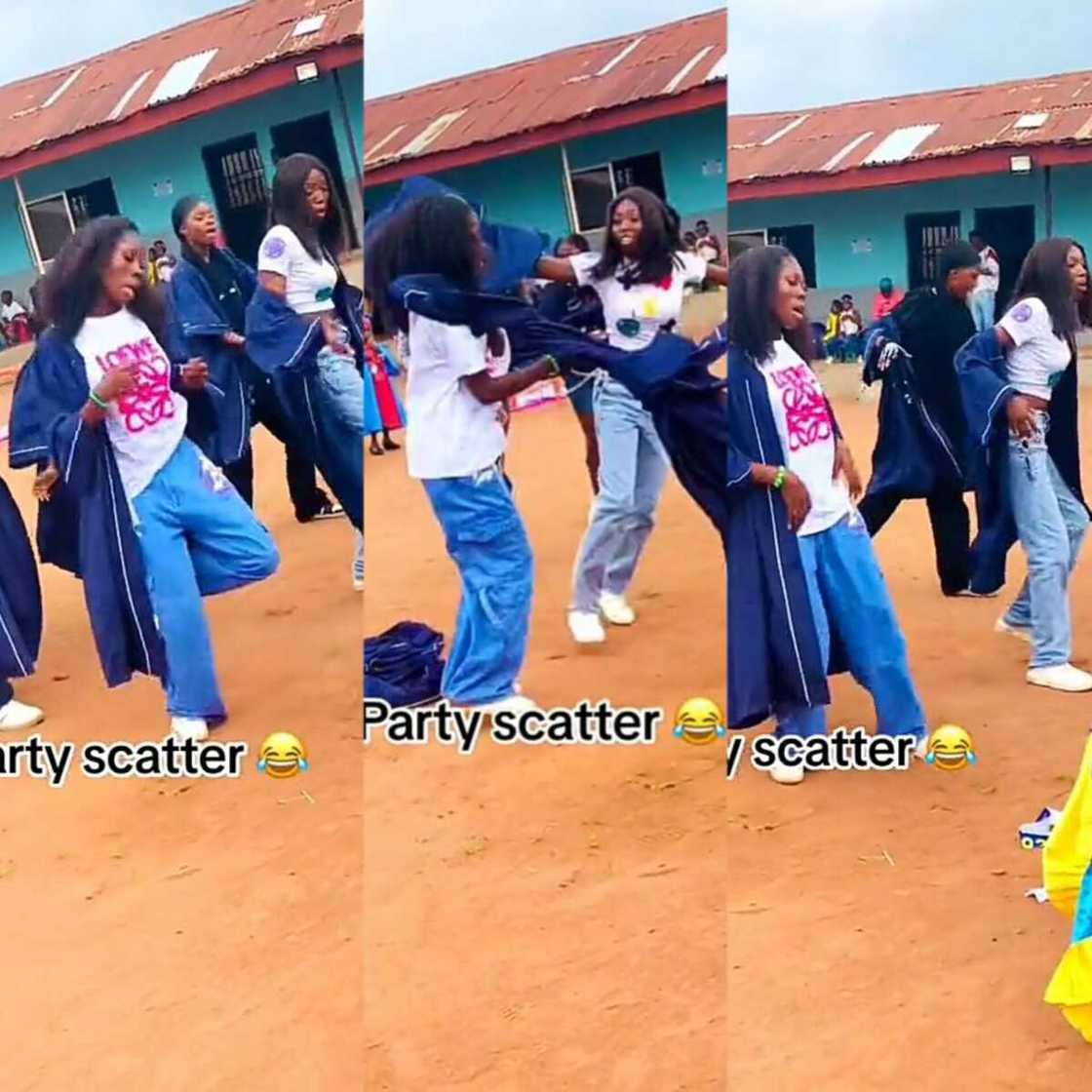 Photo of secondary school girls dancing