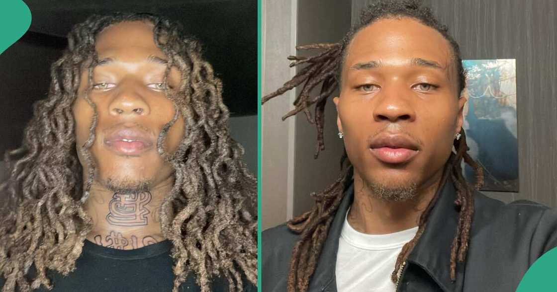 Young man having accommodation issues steal ladies attention with his handsomeness Young man having accommodation issues steal ladies attention with his handsomeness