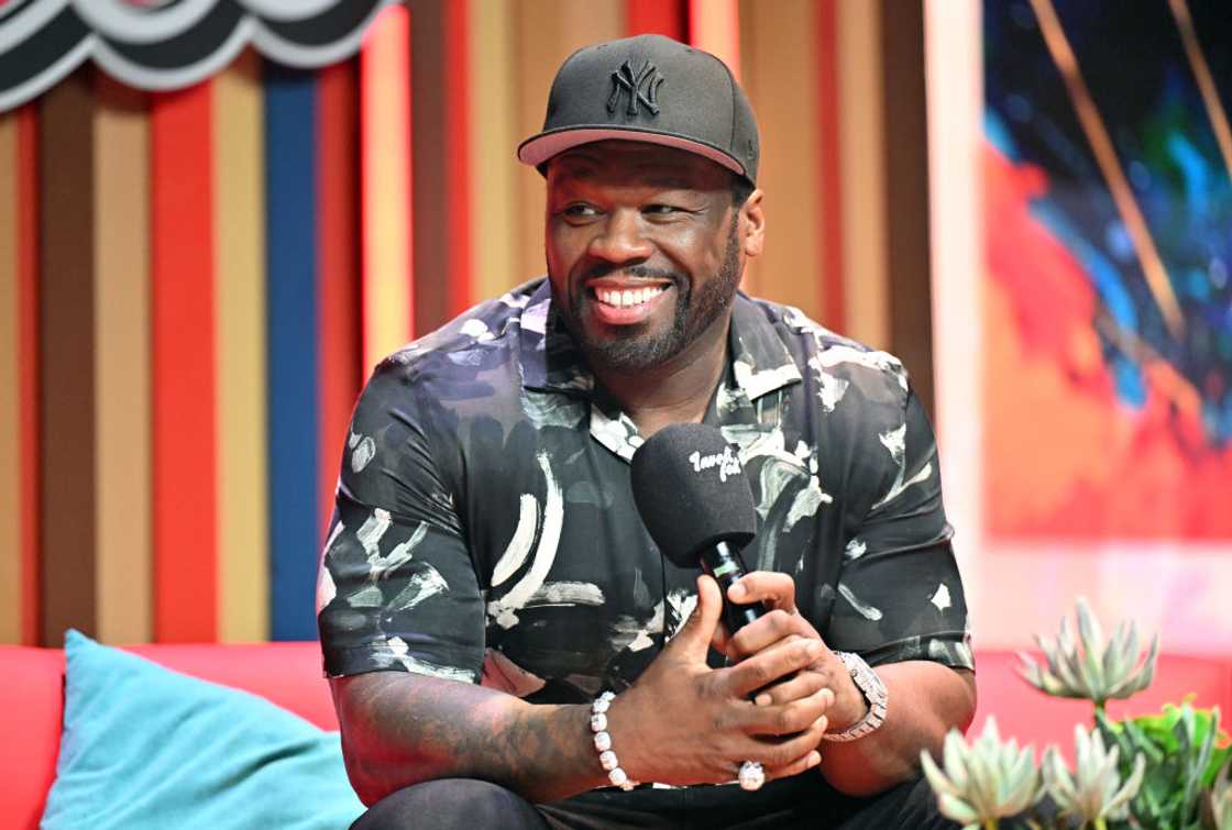 Curtis "50 Cent" Jackson at the Georgia World Congress Centre Curtis "50 Cent" Jackson at the Georgia World Congress Centre